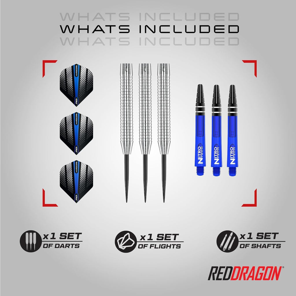Razor Edge 1-85% Tungsten Steel Darts with Flights and Stems