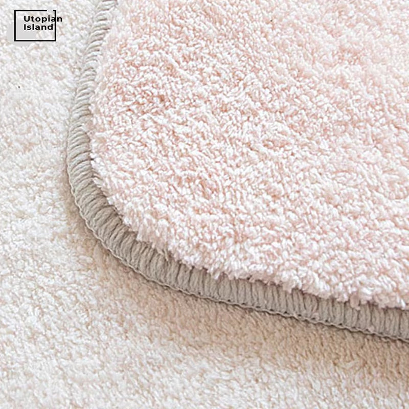 Furry Mat for Children Kids Plush Carpet Fluffy Rug Kawaii Room Decor Entrance Door Mat Rugs Baby Carpet for Living Room Modern