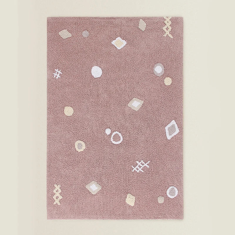 Furry Mat for Children Kids Plush Carpet Fluffy Rug Kawaii Room Decor Entrance Door Mat Rugs Baby Carpet for Living Room Modern