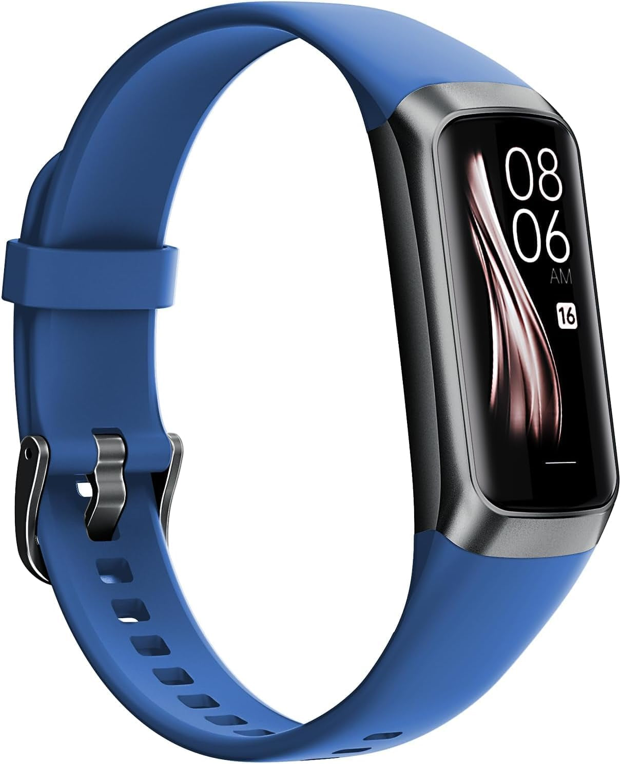 Fitness Tracker with 24/7 Heart Rate, Blood Oxygen Blood Pressure Sleep Monitor, Activity Trackers IP68 Waterproof,Step Calorie Counter Pedometer Health Smart Watch for Women Men (Blue)