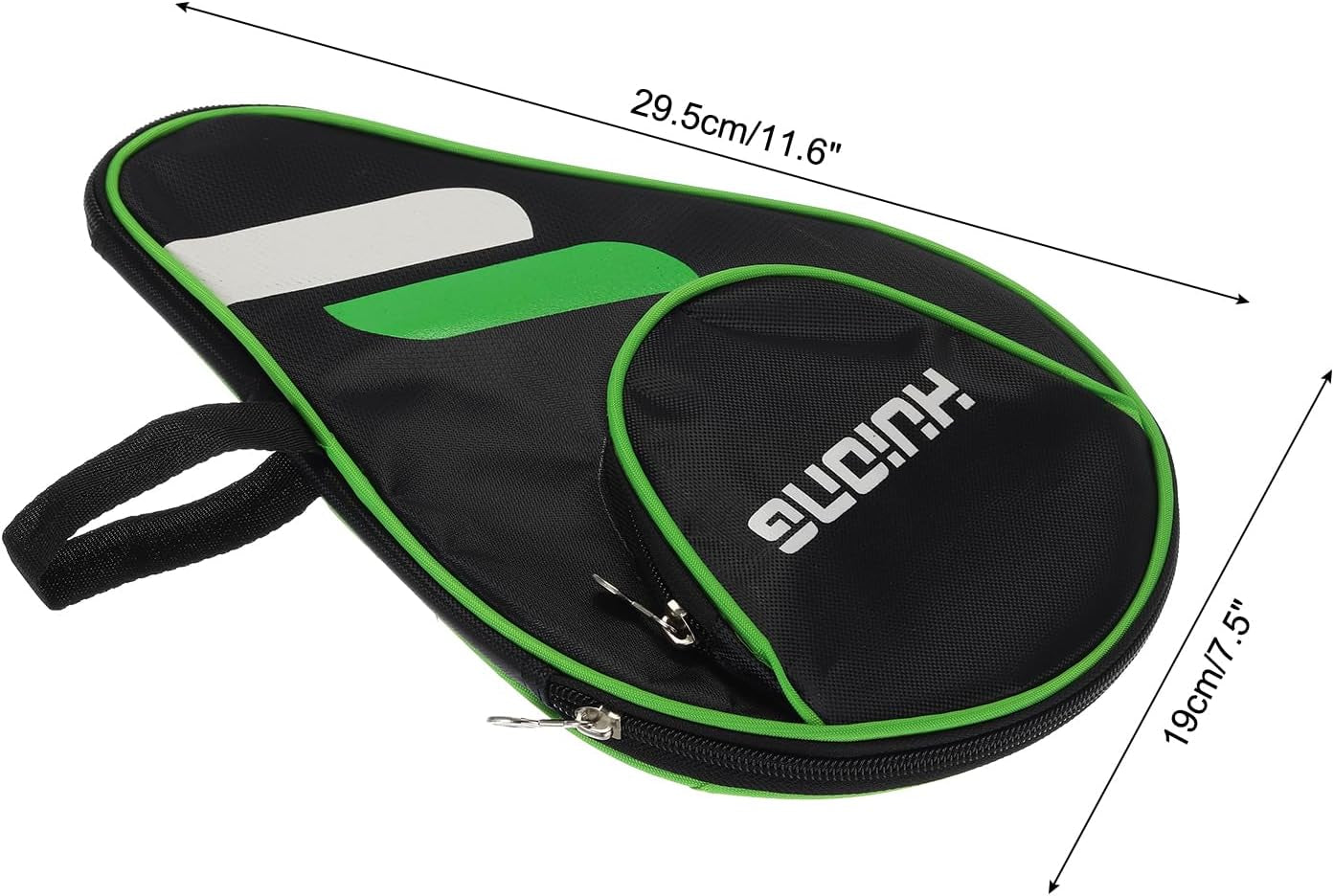 Table Tennis Racket Case Cover, Table Tennis Racket Paddle Carry Bag with Ball Storage Pocket