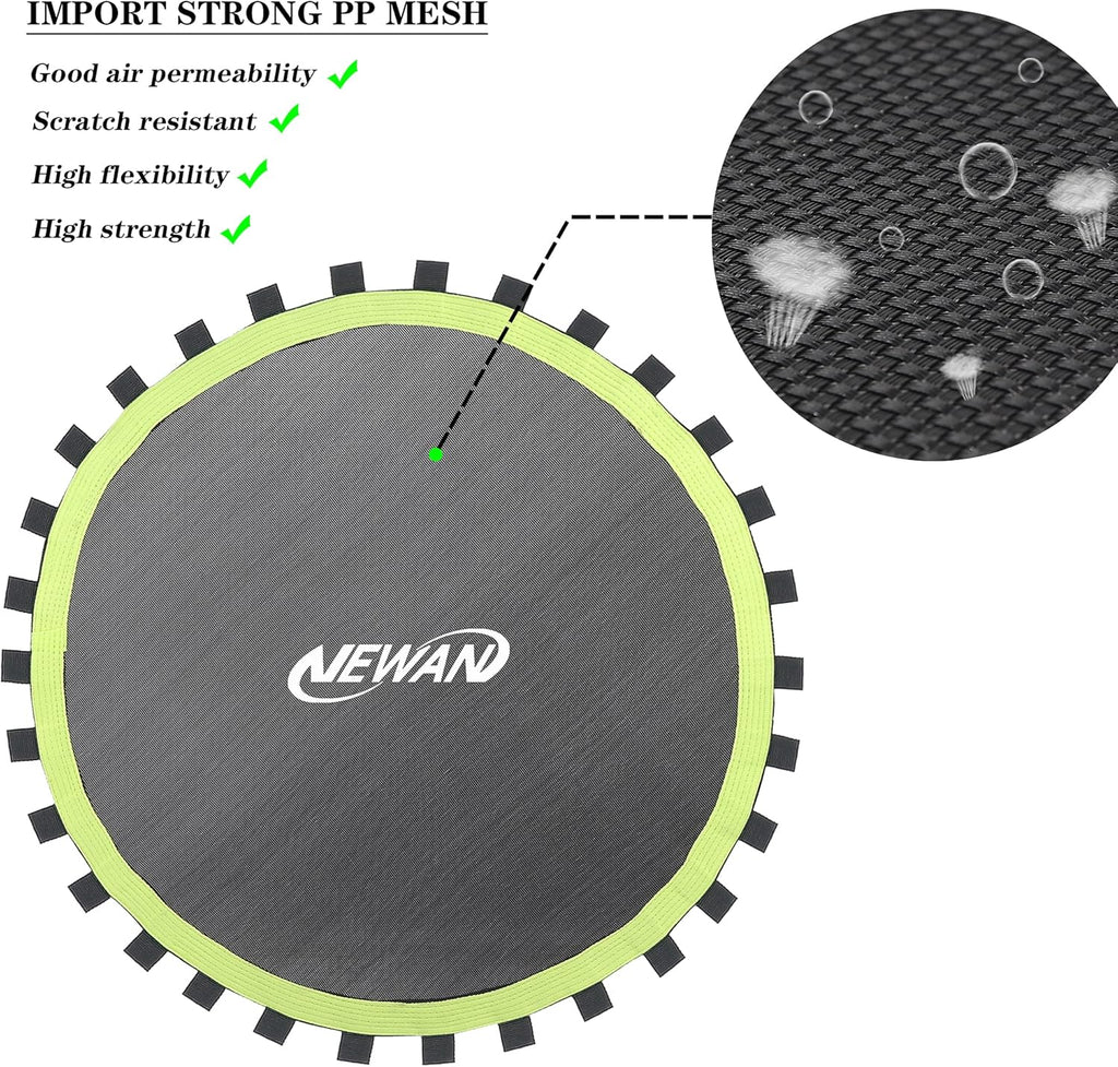 Replacement Trampoline Mats，40 ‘’ Trampoline Jumping Surface,Anti-Wear and Tear Resistant 40’’ round Rebounding Surface,Made for round 40''  Trampolines